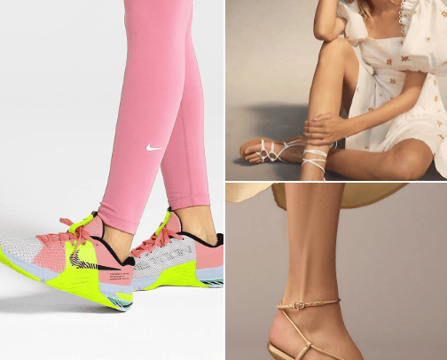 Here you can find comfortable and yet beautiful shoes for every occasion. cover photo collage