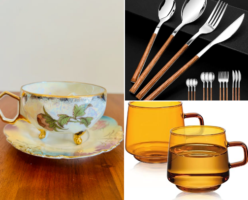 "My Ghibli  cozy Kitchen Essentials cover photo collage