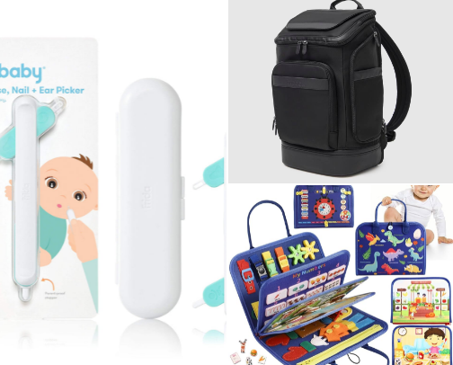 Travel with a baby essentials ✈️ cover photo collage