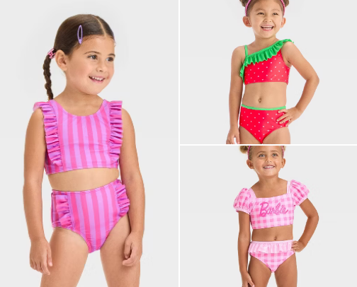 Target Girls Swimwear (Size 5 and up) cover photo collage