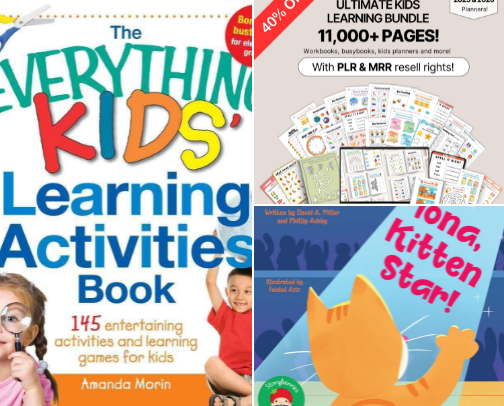 📚 Books So Good, Kids Forget Their Screens cover photo collage