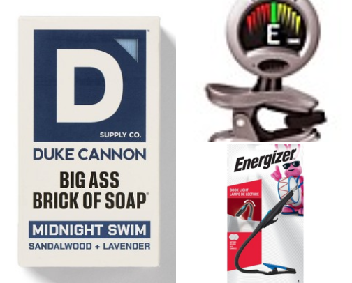 Stocking Stuffers Under $25 for Men, Musicians and Readers cover photo collage