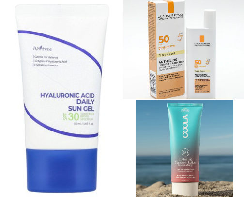 Favorite Sunscreens cover photo collage
