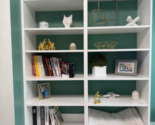 Office Shelf Decor cover photo collage