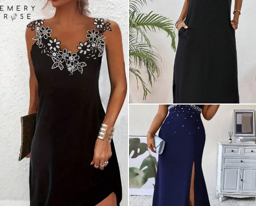 Effortless Chic: My Favorite Dresses cover photo collage