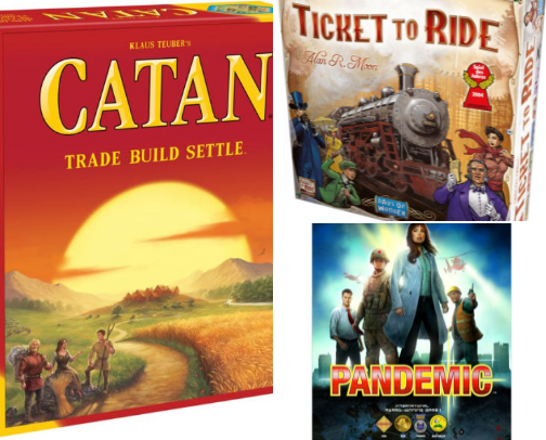 My Favorite Board Games & Puzzles cover photo collage