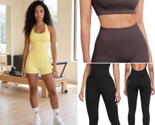Pilates Outfit Essentials & Must Haves for Every Class cover photo collage