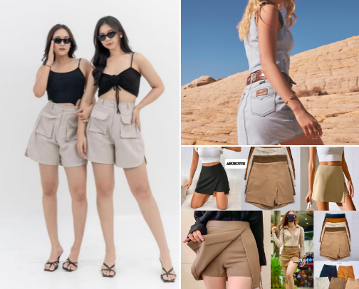 My fave Shorts, Skirts and Skorts cover photo collage