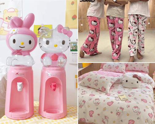 Sanrio Girl cover photo collage