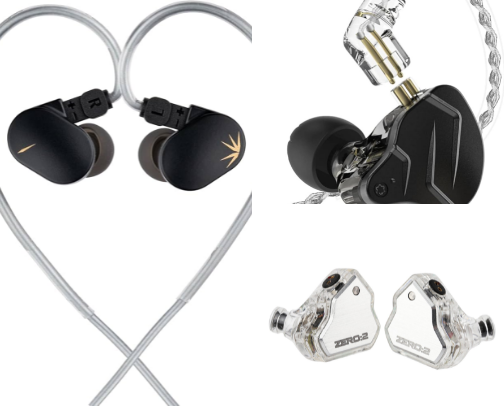 my GOATED audio recs cover photo collage