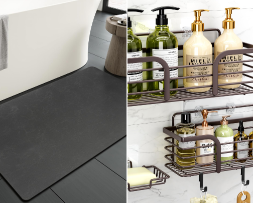Bathroom Essentials cover photo collage