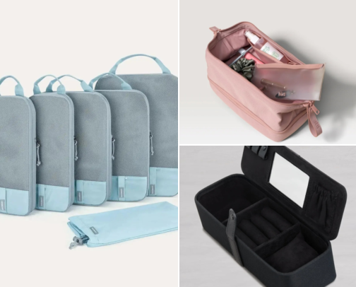 Things I highly recommend to keep in your travel bag✈️. cover photo collage