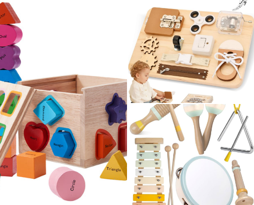 Montessori Play, & Learn, Every Day 🧚‍♀️ cover photo collage