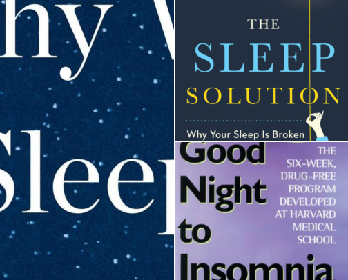 Books That Made Me Finally Fix My Broken Sleep Habits cover photo collage