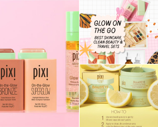 Guide to Sensitive Skincare: Hydrating Serums, Clean Make Up, Travel Minis cover photo collage