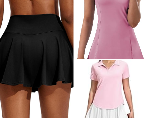 Fore the Girls: A guide to all the cute golf essentials!! cover photo collage