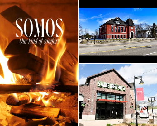 My favorite places to eat cover photo collage