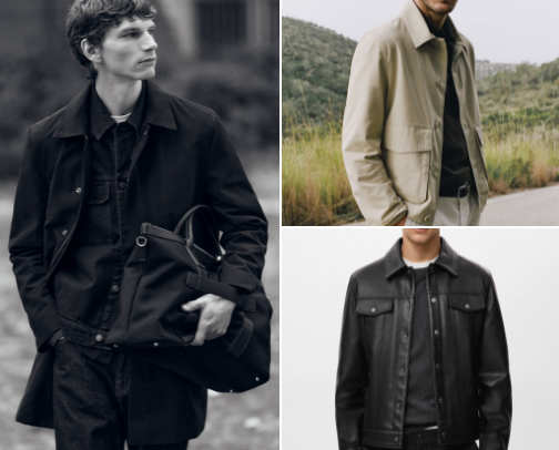 Men Casual Fashion cover photo collage