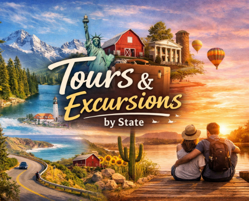 Tours & Excursions by State cover photo collage