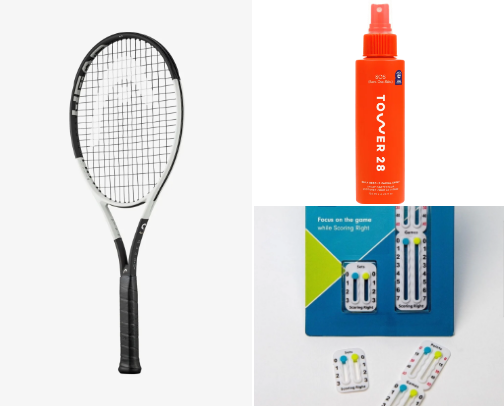 Tennis Must Haves 🎾🤍 cover photo collage