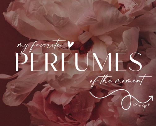 let’s talk about perfume 🤍✨ cover photo collage