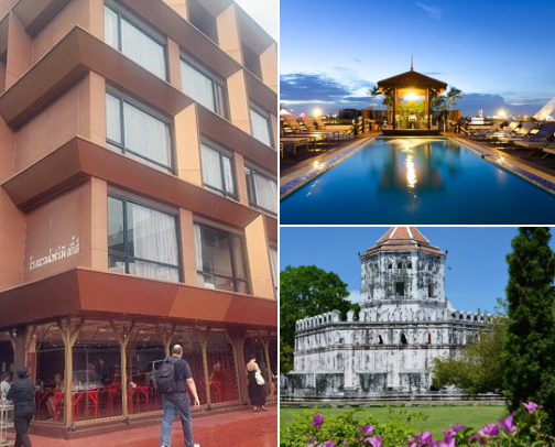 Stylish Hotels for a Comfortable City Getaway in Banglamphu, Bangkok, Thailand cover photo collage