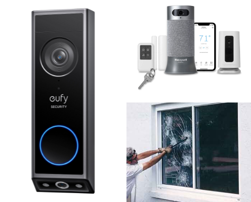Sleep Soundly: 16 Easy Home Upgrades to Keep You Safe & Secure cover photo collage