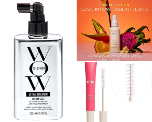 from tangled & frizzy to smooth & soft: hair essentials cover photo collage