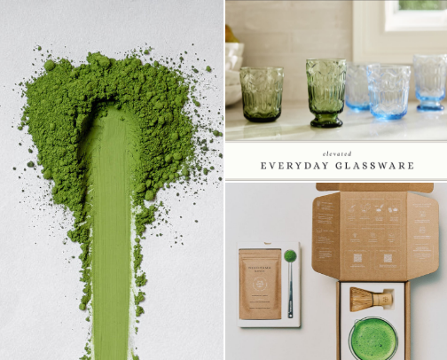 Favorite Matcha Powder cover photo collage