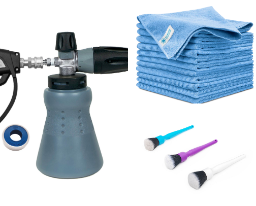 Car Detail Shop Essentials 🚗✨ cover photo collage