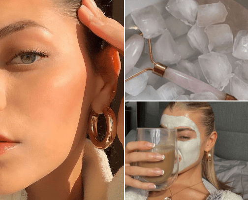 Skincare for Acne Prone Skin cover photo collage