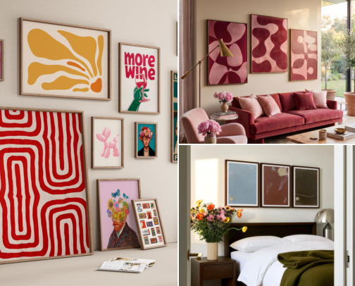 Home decor cover photo collage