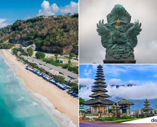 Bali tourist recommendations cover photo collage