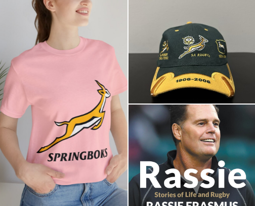 Springbok rugby 🇿🇦 cover photo collage