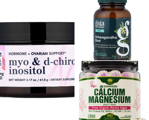 PCOS Supplements I Take Every Day cover photo collage