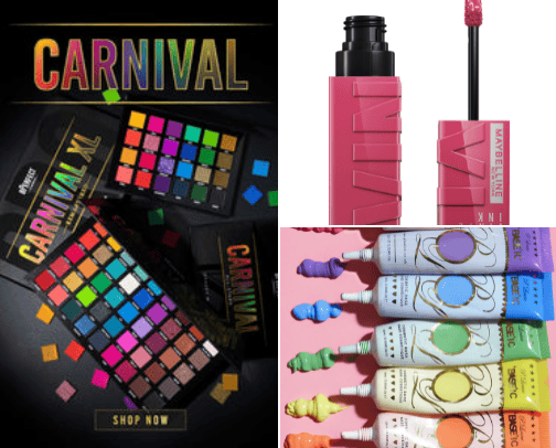 Make-up cover photo collage