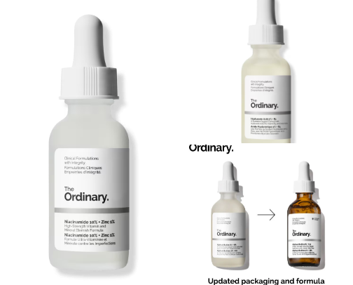 ✨The ordinary✨ serums and treatments cover photo collage
