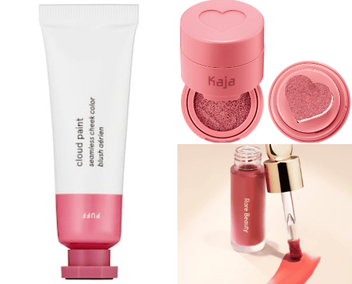 Blush cover photo collage
