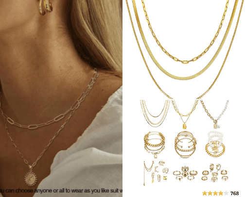 Jewelry I love. cover photo collage