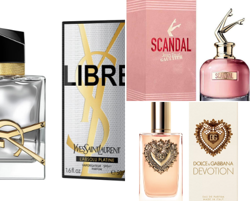 My top 3 fav perfumes 🌸 cover photo collage
