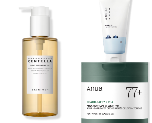 Skincare essentials cover photo collage