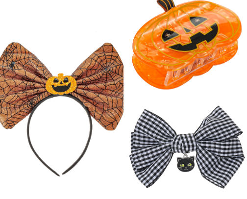 $5 Halloween Hair Accessories cover photo collage