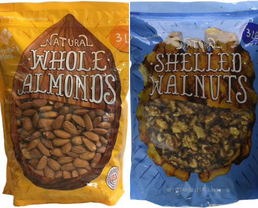 Healthy snacks cover photo collage