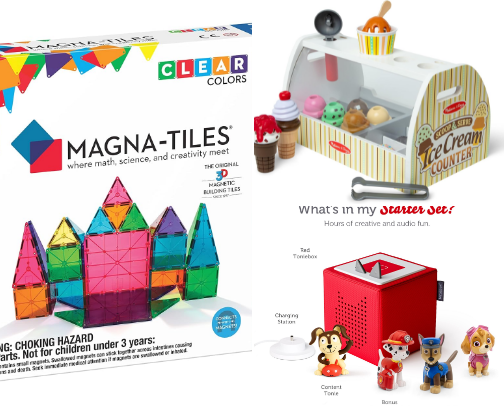 Favorite Toddler Toys on Amazon cover photo collage