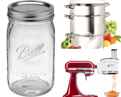 Canning on the homestead cover photo collage