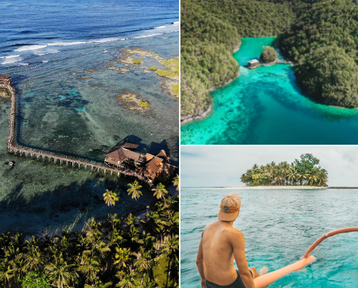 Must-Try Things to Do, Eat & Explore in Siargao Philippines cover photo collage