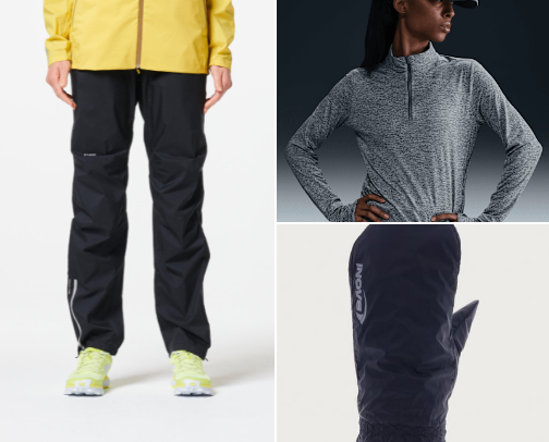My Go-To Layers for Cold, Wind & Rainy Runs cover photo collage