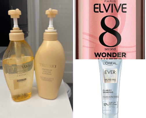 Haircare! 💛 cover photo collage