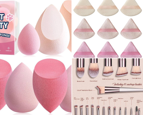 Amazon Beauty haul cover photo collage
