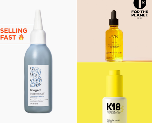 My fave hair products cover photo collage